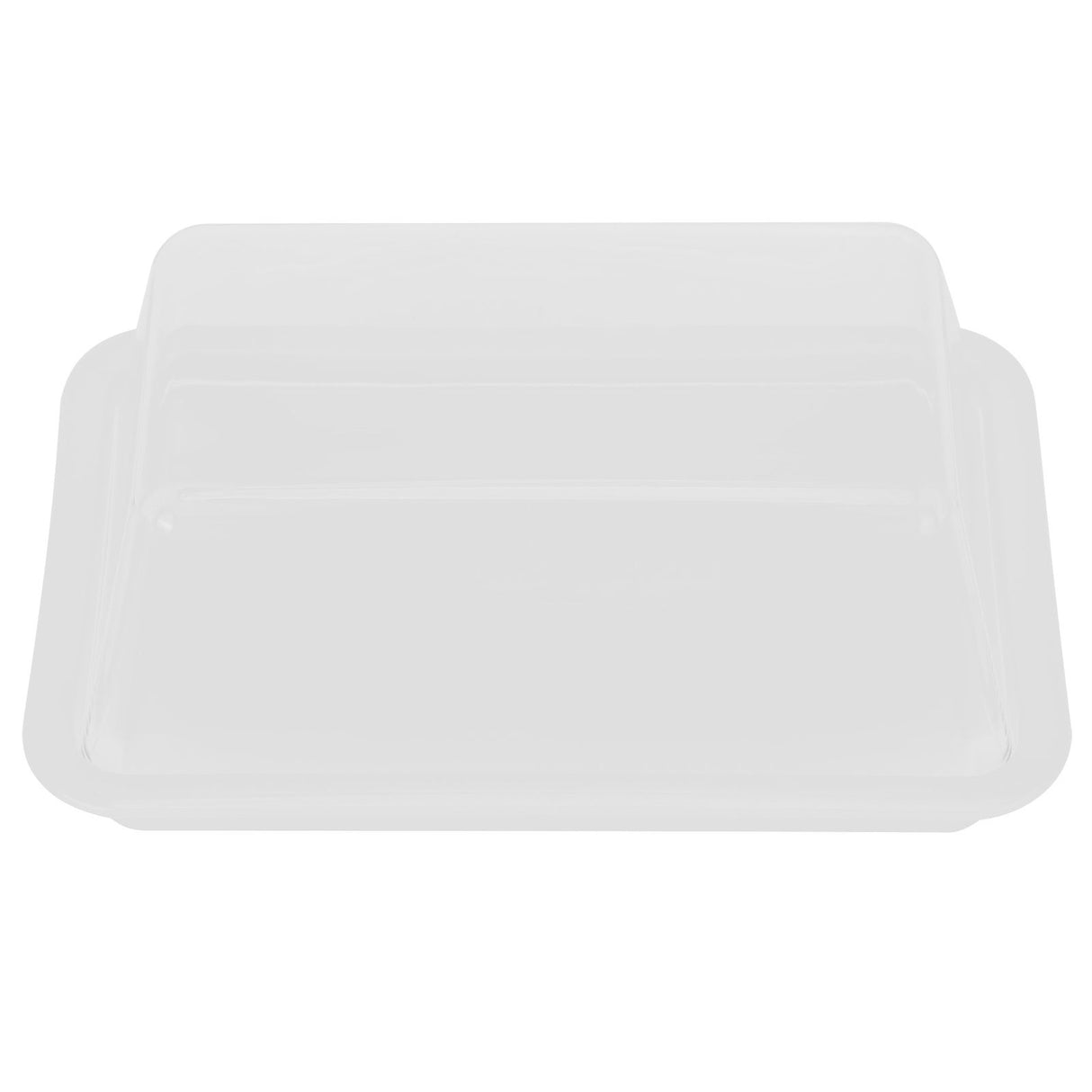 Rectangular Butter Cutting Box with Lid Portable Butter Storage Box for Home KitchenWhite