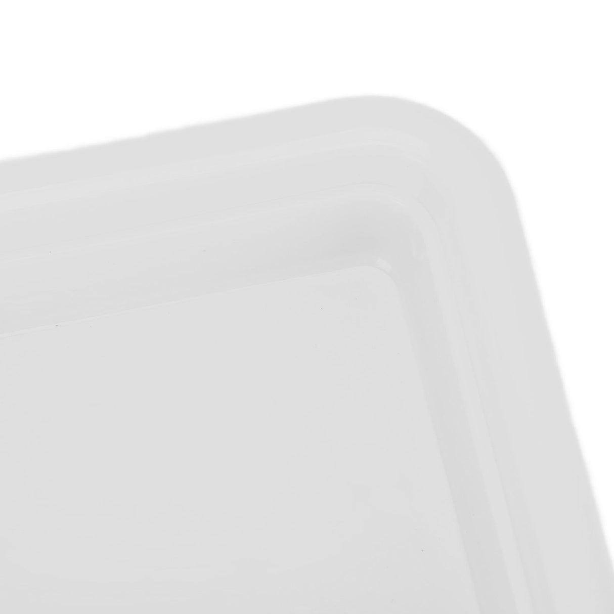 Rectangular Butter Cutting Box with Lid Portable Butter Storage Box for Home KitchenWhite