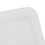 Rectangular Butter Cutting Box with Lid Portable Butter Storage Box for Home KitchenWhite