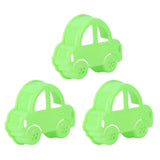 3Pcs Car Sandwich Cutter Food Grade Safe Convenient Easy Encourage Kids Cookie Mold - Side View