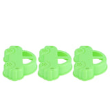 3Pcs Car Sandwich Cutter Food Grade Safe Convenient Easy Encourage Kids Cookie Mold - 45-Degree Angle