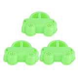 3Pcs Car Sandwich Cutter Food Grade Safe Convenient Easy Encourage Kids Cookie Mold - Extra Image