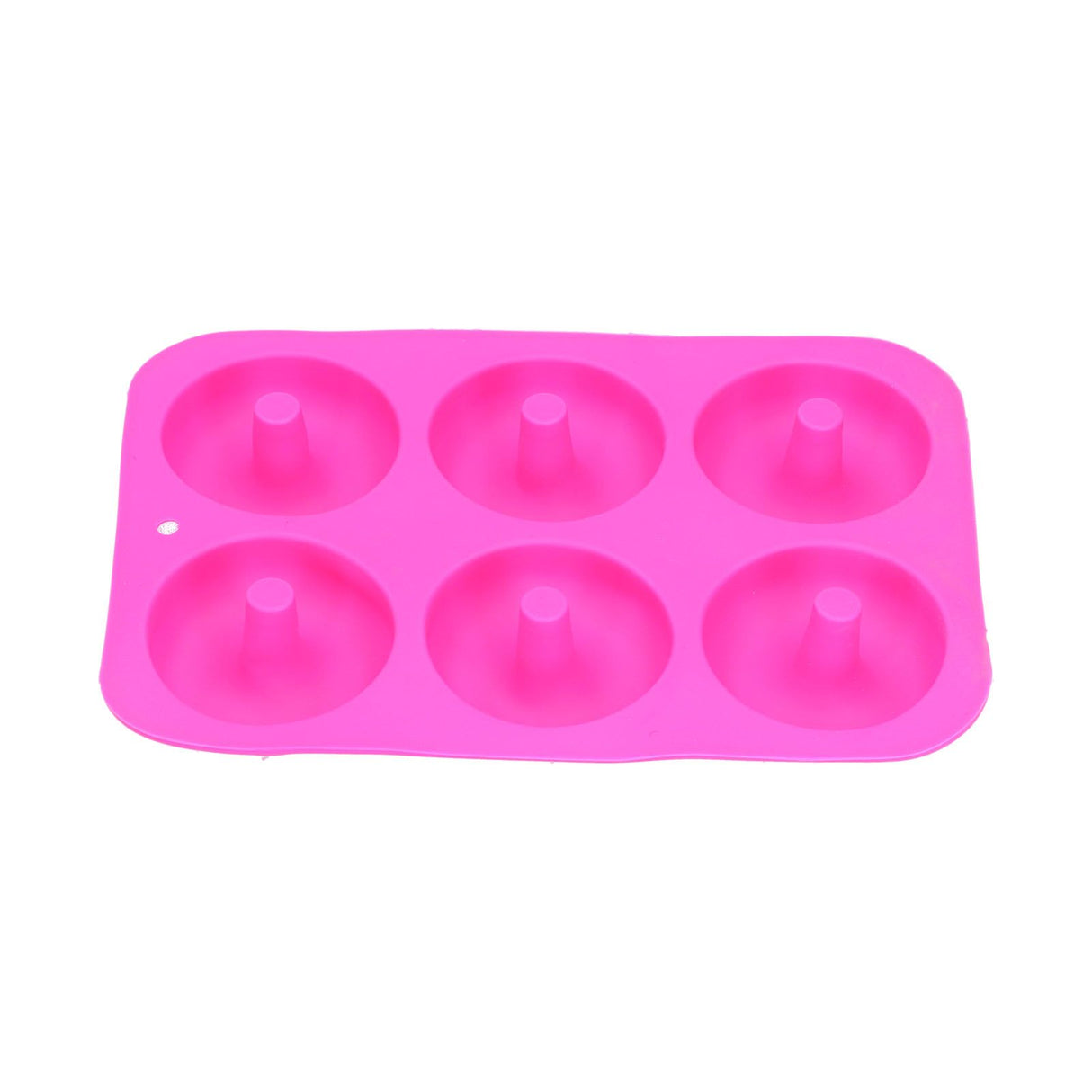 Donut Baking Pans 6 Grid Silicone Non Stick Donut Moulders for DIY Baking Lovers
