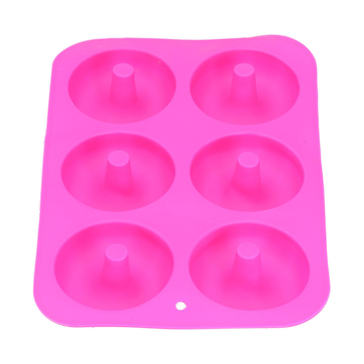 Donut Baking Pans 6 Grid Silicone Non Stick Donut Moulders for DIY Baking Lovers