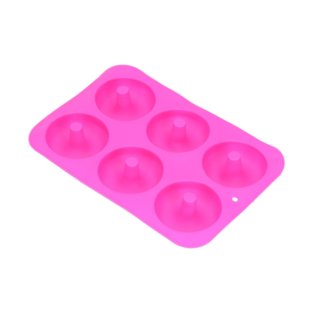Donut Baking Pans 6 Grid Silicone Non Stick Donut Moulders for DIY Baking Lovers