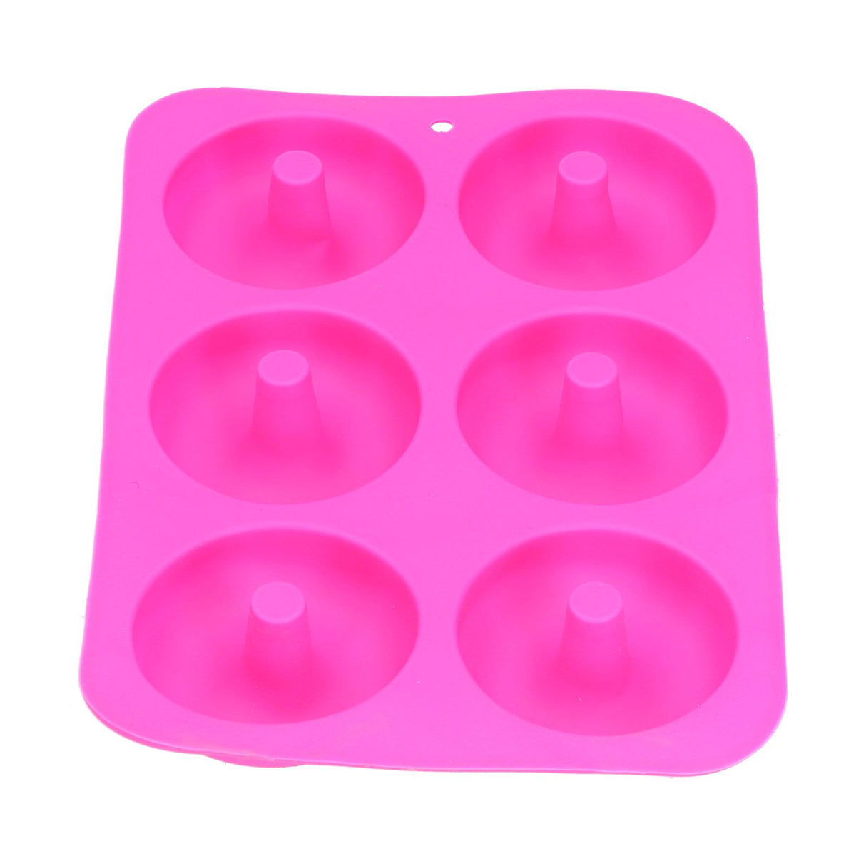 Donut Baking Pans 6 Grid Silicone Non Stick Donut Moulders for DIY Baking Lovers