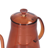 Coffee Kettle Glass Coffee Pot 600ML Coffee Drip Kettle Long Nozzle Kettle for Home KitchenCoffee