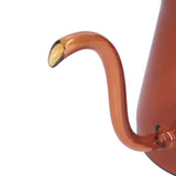 Coffee Kettle Glass Coffee Pot 600ML Coffee Drip Kettle Long Nozzle Kettle for Home KitchenCoffee - Extra Image
