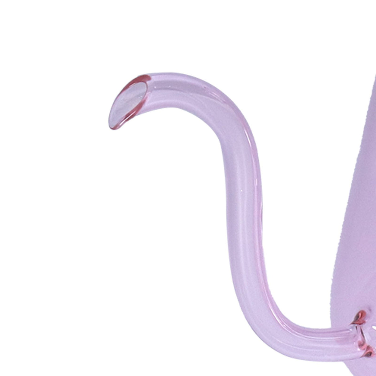 Long Spout Kettle Large Capacity Heat Resistant Easy to Clean Long Mouth Coffee PotPink