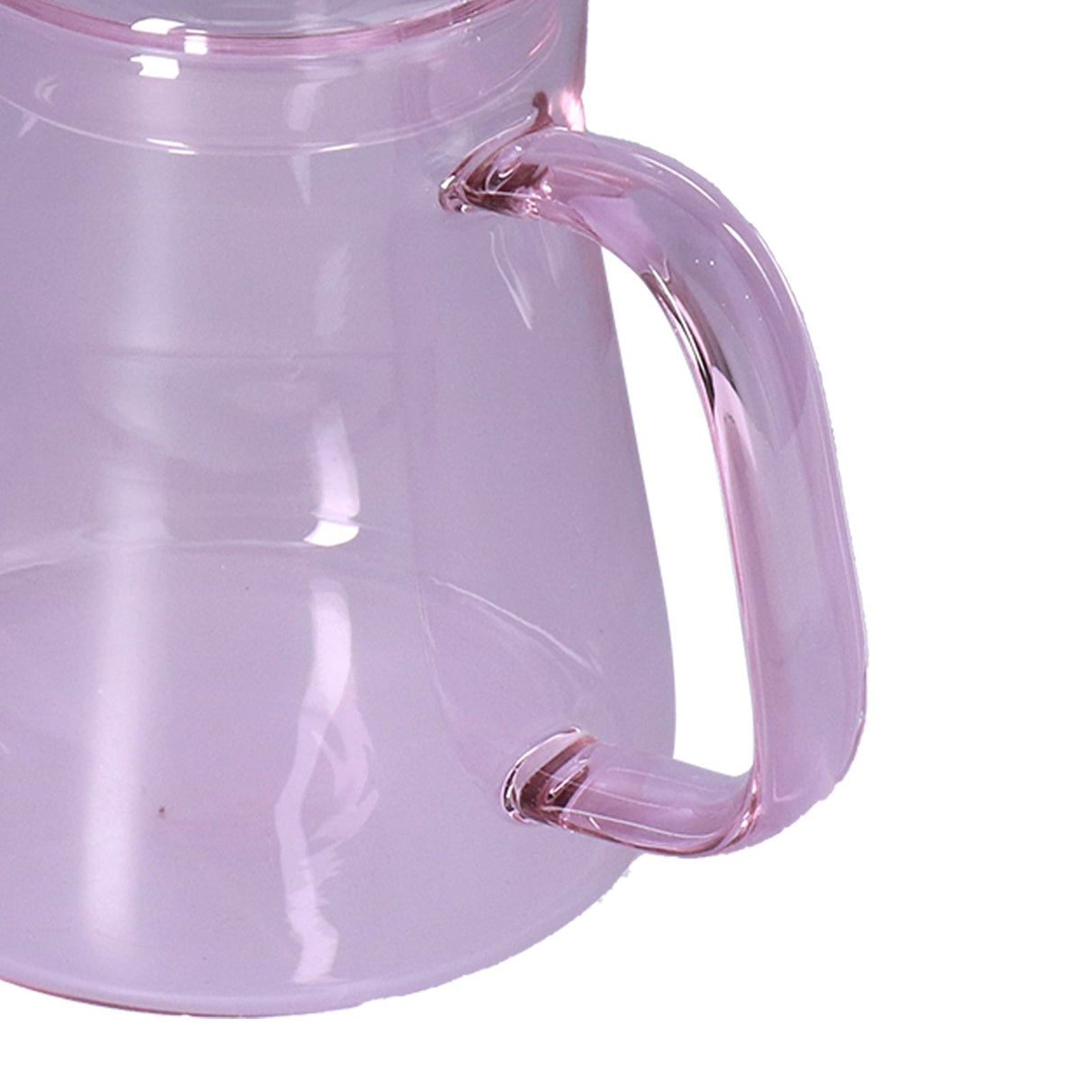 Long Spout Kettle Large Capacity Heat Resistant Easy to Clean Long Mouth Coffee PotPink