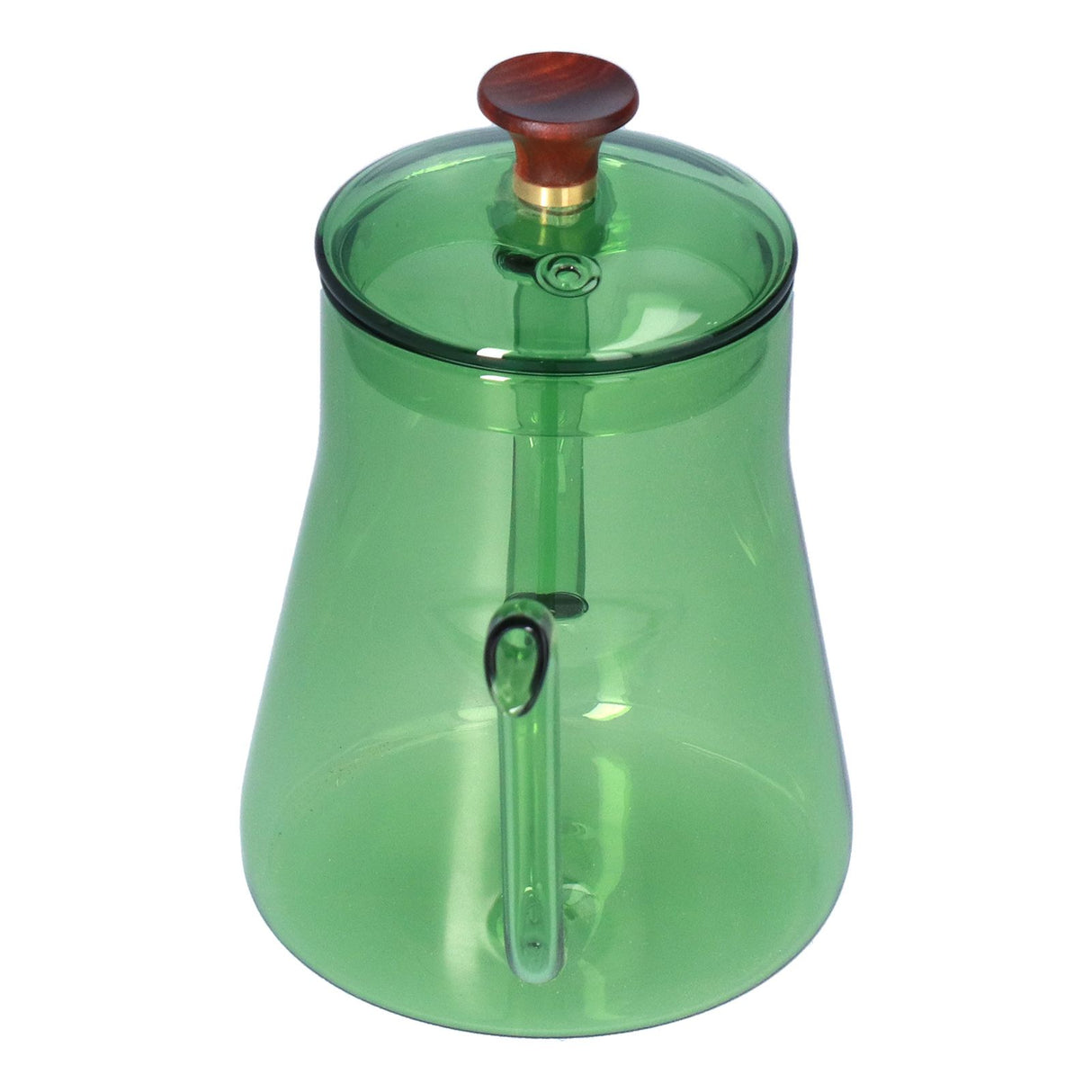 Long Spout Kettle Large Capacity Heat Resistant Easy to Clean Long Mouth Coffee PotGreen