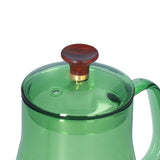 Long Spout Kettle Large Capacity Heat Resistant Easy to Clean Long Mouth Coffee PotGreen - Extra Image