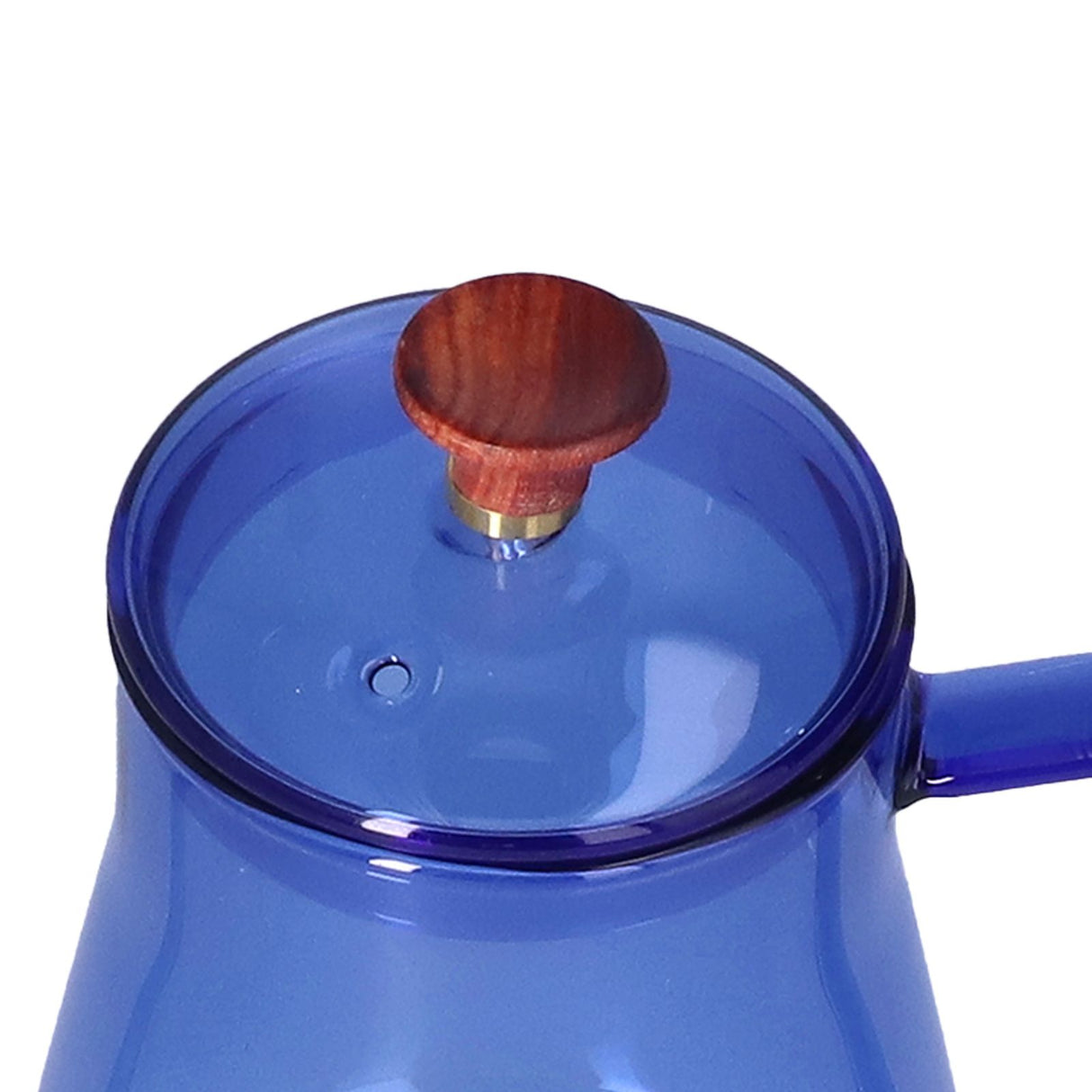 Long Spout Kettle Large Capacity Heat Resistant Easy to Clean Long Mouth Coffee PotBlue