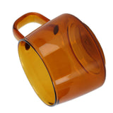 Transparent Coffee Cup 250ML Borosilicate Cup Glass Tea Water Milk Mug with HandleSuccinite