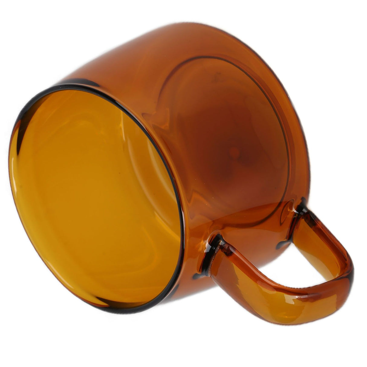 Transparent Coffee Cup 250ML Borosilicate Cup Glass Tea Water Milk Mug with HandleSuccinite