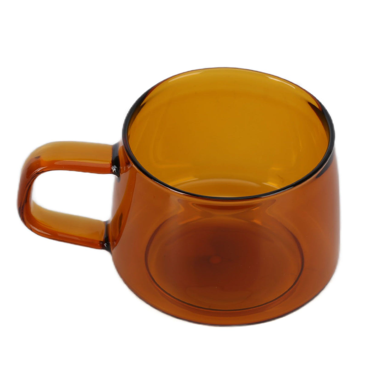 Transparent Coffee Cup 250ML Borosilicate Cup Glass Tea Water Milk Mug with HandleSuccinite