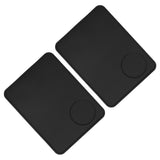 2 Pcs Coffee Tamper Mat Anti Slip Silicone Coffee Powder Tamping Pad for Home Kitchen Bar - Top-Down View