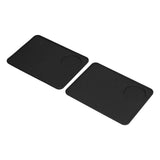 2 Pcs Coffee Tamper Mat Anti Slip Silicone Coffee Powder Tamping Pad for Home Kitchen Bar - Close-Up Angle