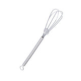 Hand Push Egg Whisk Stainless Steel Home Egg Beater for Beating Blending Whisking Beating Stirring - Extra Image