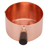 Sauce Pan Wooden Handle Rose Gold Stainless Steel Sauce Pot for Cooking Kitchen Ware1cup