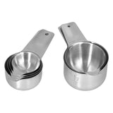 7Pcs/Set Stainless Steel Measuring Cup Measuring Spoon with Scale Baking Tool for Home Kitchen - Extra Image