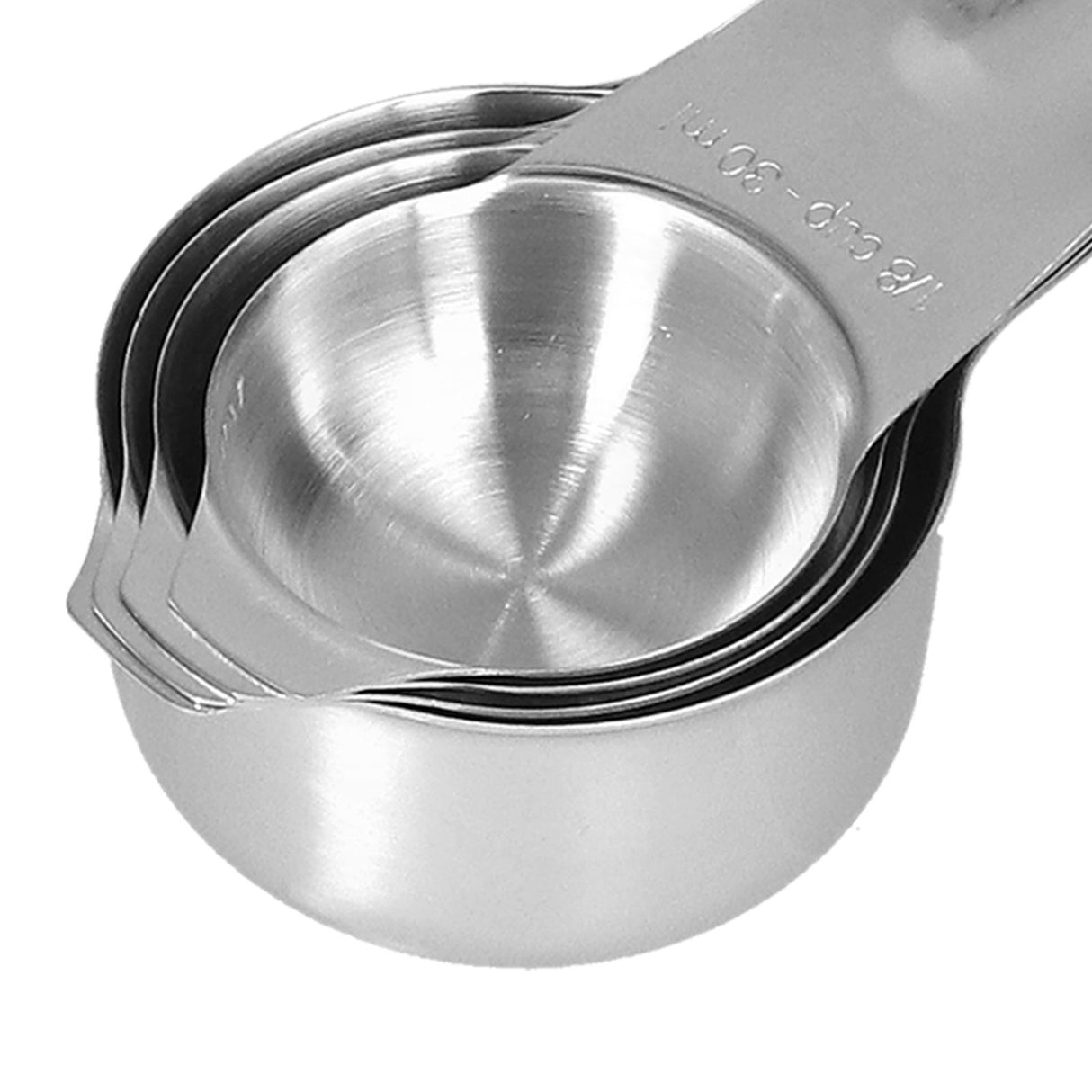 7Pcs/Set Stainless Steel Measuring Cup Measuring Spoon with Scale Baking Tool for Home Kitchen