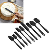 9Pcs Mini Spatula Set Flexible Hand Held Jam Cake Cream Cooking Brush for Kitchen Restaurants