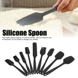 9Pcs Mini Spatula Set Flexible Hand Held Jam Cake Cream Cooking Brush for Kitchen Restaurants - Extra Image