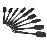 9Pcs Mini Spatula Set Flexible Hand Held Jam Cake Cream Cooking Brush for Kitchen Restaurants - Extra Image