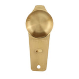 18PCS Measuring Cup Stainless Steel Gold Coffee Spoon Cup Set Baking Scale Measuring Scoop Cup Set - Extra Image
