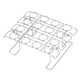 Foldable Cupcake Cone Rack 16 Holes Ice Cream Display Stand Storage Shelf for Party Birthday
