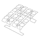 Foldable Cupcake Cone Rack 16 Holes Ice Cream Display Stand Storage Shelf for Party Birthday