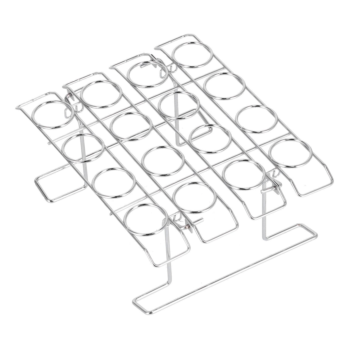 Foldable Cupcake Cone Rack 16 Holes Ice Cream Display Stand Storage Shelf for Party Birthday