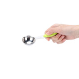 10Pcs/Set Stainless Steel Spoon Kitchen Baking Tools with Silicone Handle Removable Buckle