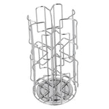 Household Coffee Capsule Holder Rotatable Storage Rack Shelf for 64Pcs Capsule Kitchen - Side View