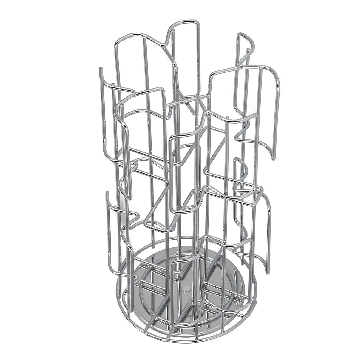 Household Coffee Capsule Holder Rotatable Storage Rack Shelf for 64Pcs Capsule Kitchen