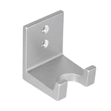 Bottomless Portafilter Rack Aluminum Alloy Viscose Perforated Dual Purpose Coffee Tamper Wall RackSilver