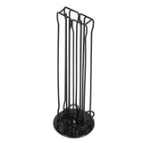 Coffee Capsule Rack 360° Rotatable Metal Coffee Capsules Holder Rack Simple Design Holds 40 Coffee Pods for Coffee Capsule Storage