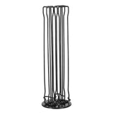 Coffee Capsule Rack 360° Rotatable Metal Coffee Capsules Holder Rack Simple Design Holds 40 Coffee Pods for Coffee Capsule Storage