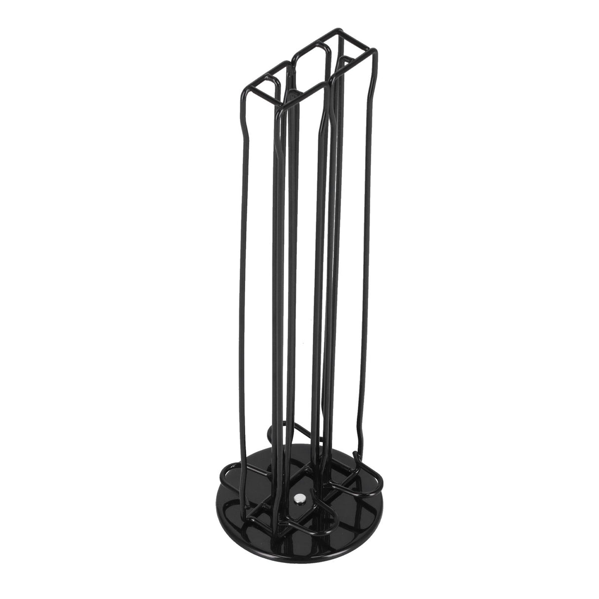 Coffee Capsule Rack 360° Rotatable Metal Coffee Capsules Holder Rack Simple Design Holds 40 Coffee Pods for Coffee Capsule Storage