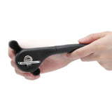 Manual Can Opener Stainless Steel Single Handle Side Open Safety Can Opener for Home CampingBlack