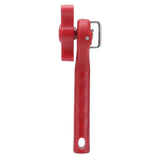Manual Can Opener Stainless Steel Single Handle Side Open Safety Can Opener for Home CampingRed
