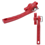 Manual Can Opener Stainless Steel Single Handle Side Open Safety Can Opener for Home CampingRed - Extra Image