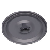 Outdoor Camping Pot Portable Aluminum Alloy Bonfire Hanging Pot with Lid Storage Bag for 6‑8 People