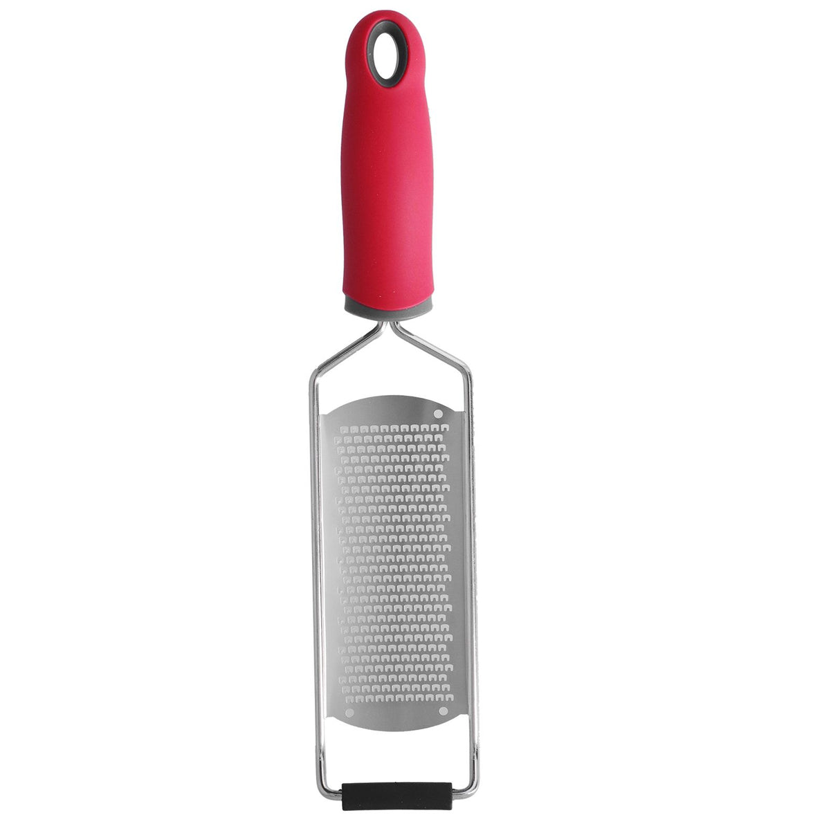 Stainless Steel Cheese Grater Multifucntional Lemon Chocolate Zester with Non Slip HandleFine Teeth
