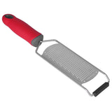 Stainless Steel Cheese Grater Multifucntional Lemon Chocolate Zester with Non Slip HandleFine Teeth