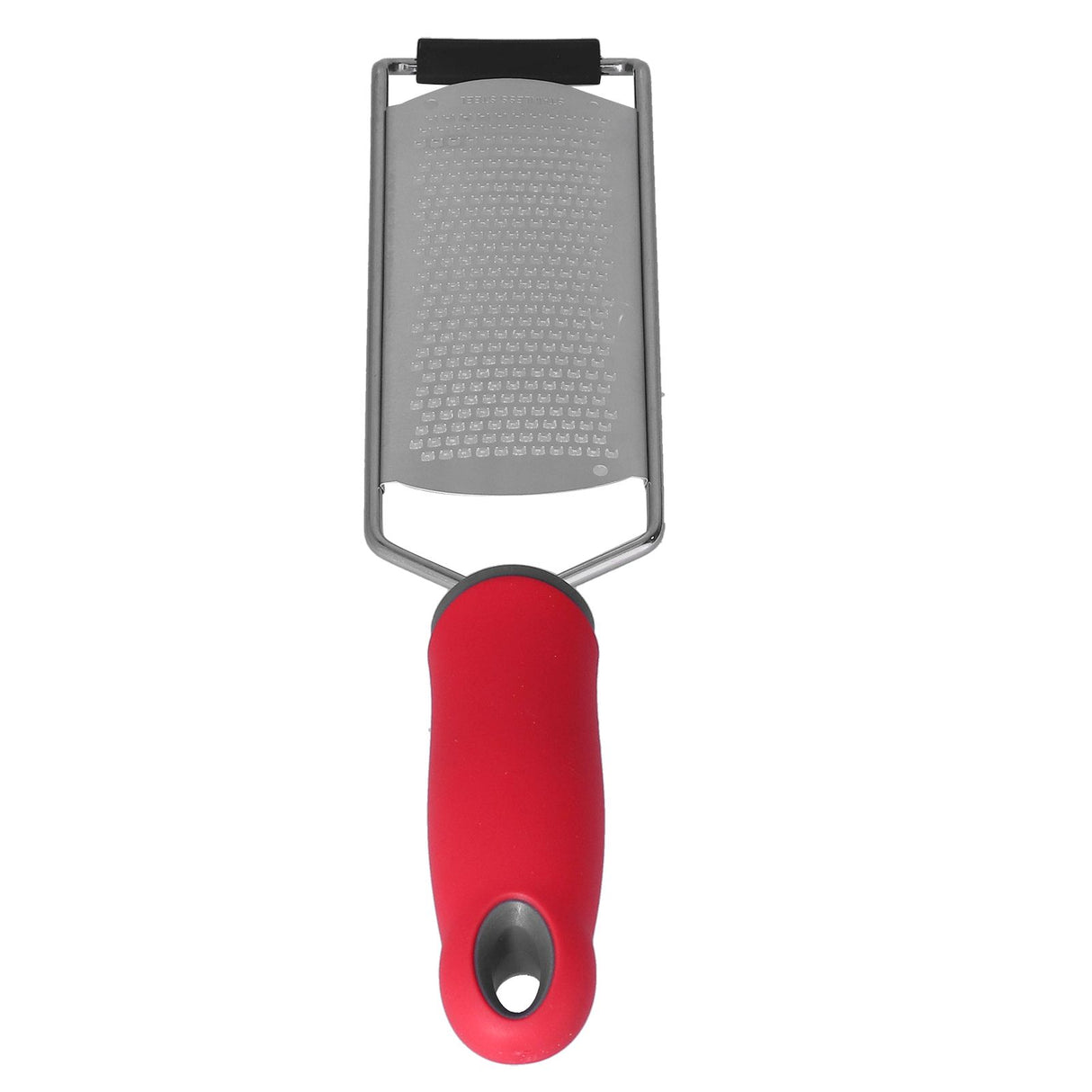 Stainless Steel Cheese Grater Multifucntional Lemon Chocolate Zester with Non Slip HandleFine Teeth