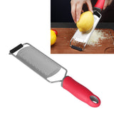 Stainless Steel Cheese Grater Multifucntional Lemon Chocolate Zester with Non Slip HandleFine Teeth - Extra Image