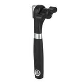 Manual Can Opener Stainless Steel Bottle Opener with Smooth Edge and Non Slip Handle Black for KitchenStraight Handle K3