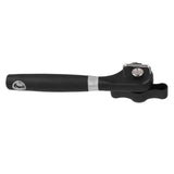 Manual Can Opener Stainless Steel Bottle Opener with Smooth Edge and Non Slip Handle Black for KitchenStraight Handle K3